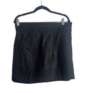 Orvis Black Textured Skort